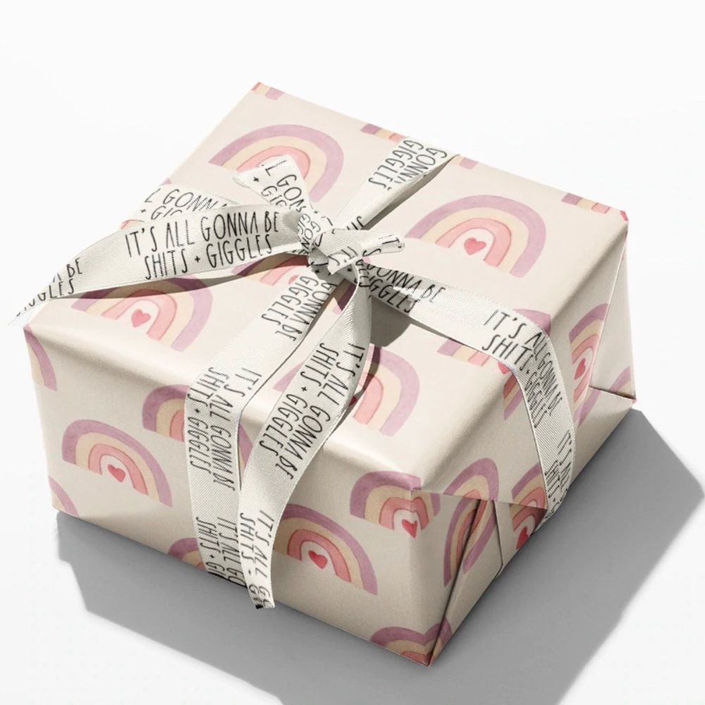 Gift Wrap Bow Wrapping for baby shower. Tie around card, or present. 3 yds